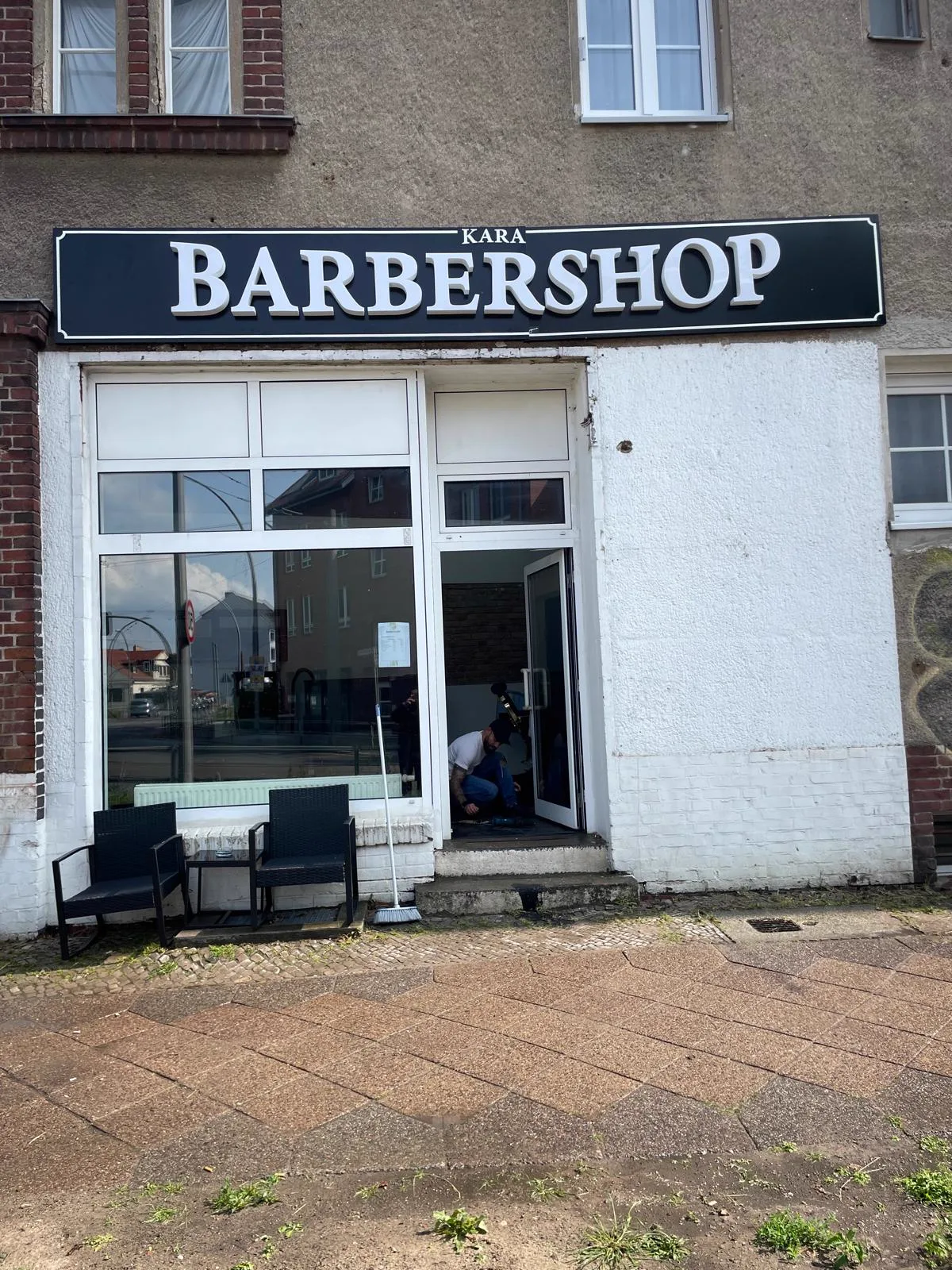 Exterior of Kara Barbershop, Romain-Rolland-Straße 55 Berlin